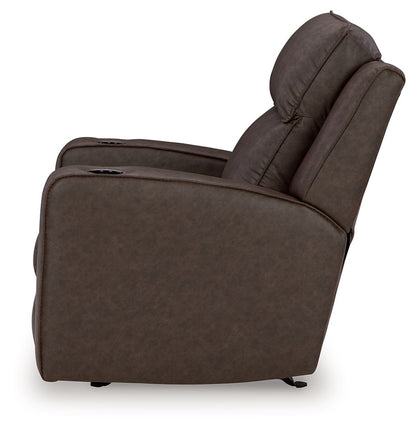 Lavenhorne - Granite - Rocker Recliner - Hornell Furniture Outlet