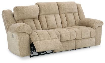 Tip - off - Power Reclining Sofa With Adj Headrest - Hornell Furniture Outlet