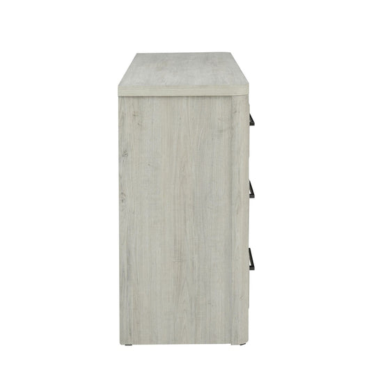 Modern Play - 6 Drawer Dresser - White - Hornell Furniture Outlet