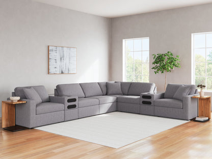 Modmax - Granite - Sectional - Hornell Furniture Outlet