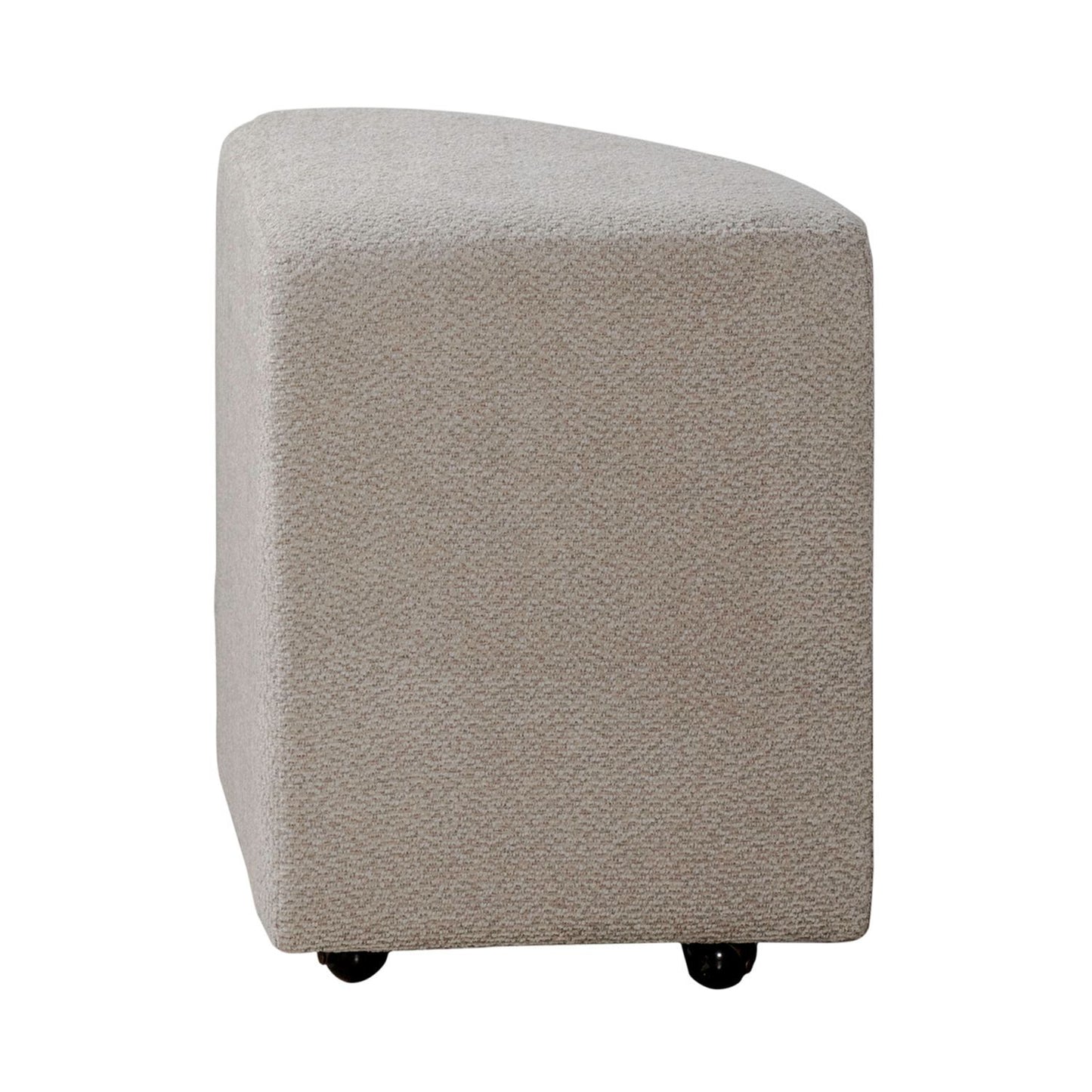 Capri - Upholstered Ottomans (Set of 2) - Brown - Hornell Furniture Outlet
