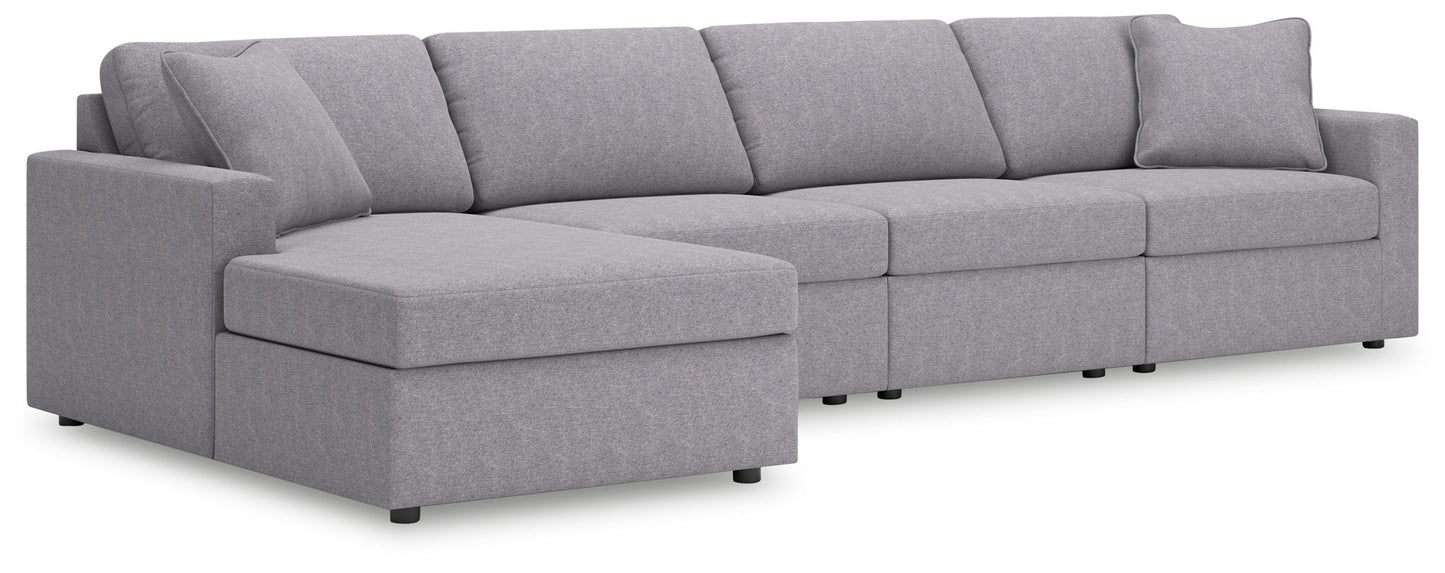 Modmax - Granite - Sectional - Hornell Furniture Outlet
