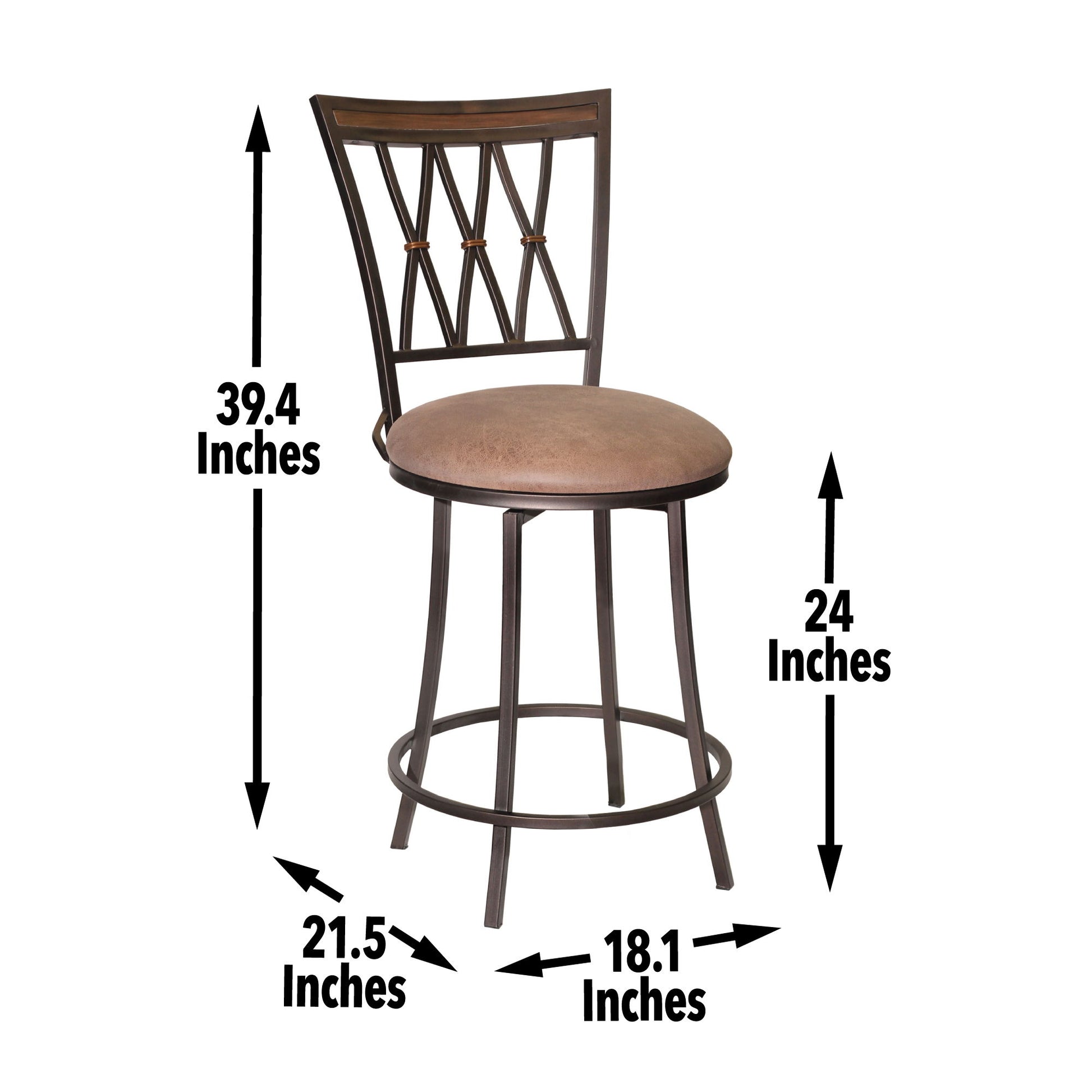 Sedona - Swivel Barstool - Hornell Furniture Outlet