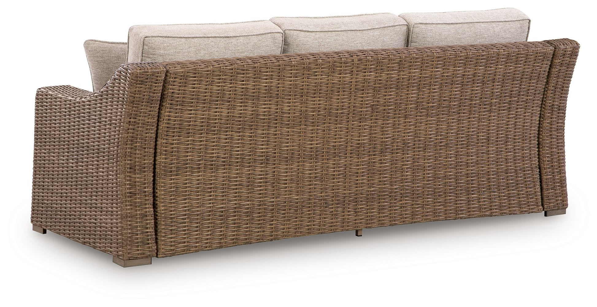 Laguna Heights - Sofa With Cushion - Beige - Hornell Furniture Outlet