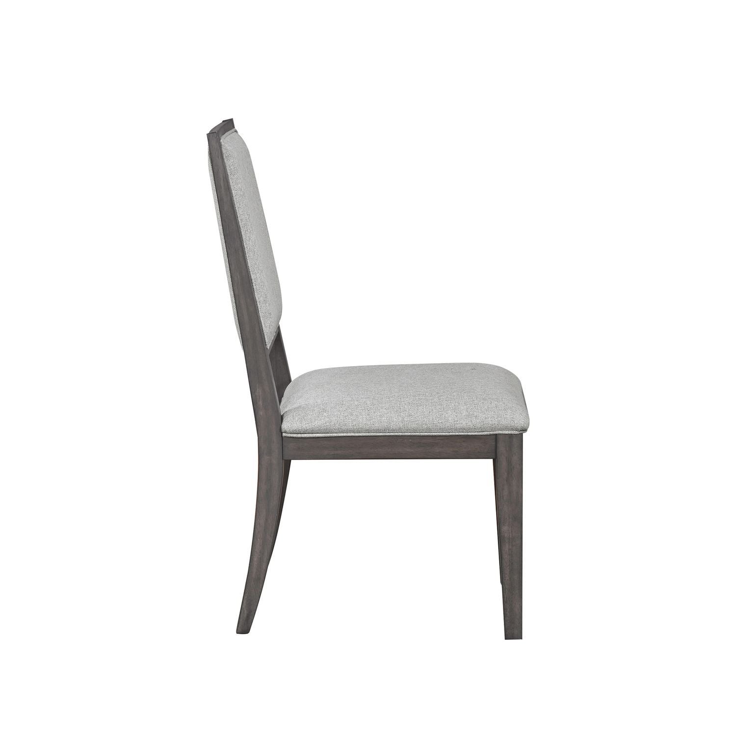 Modern Edge - Upholstered Side Chair (RTA) - Brown - Hornell Furniture Outlet