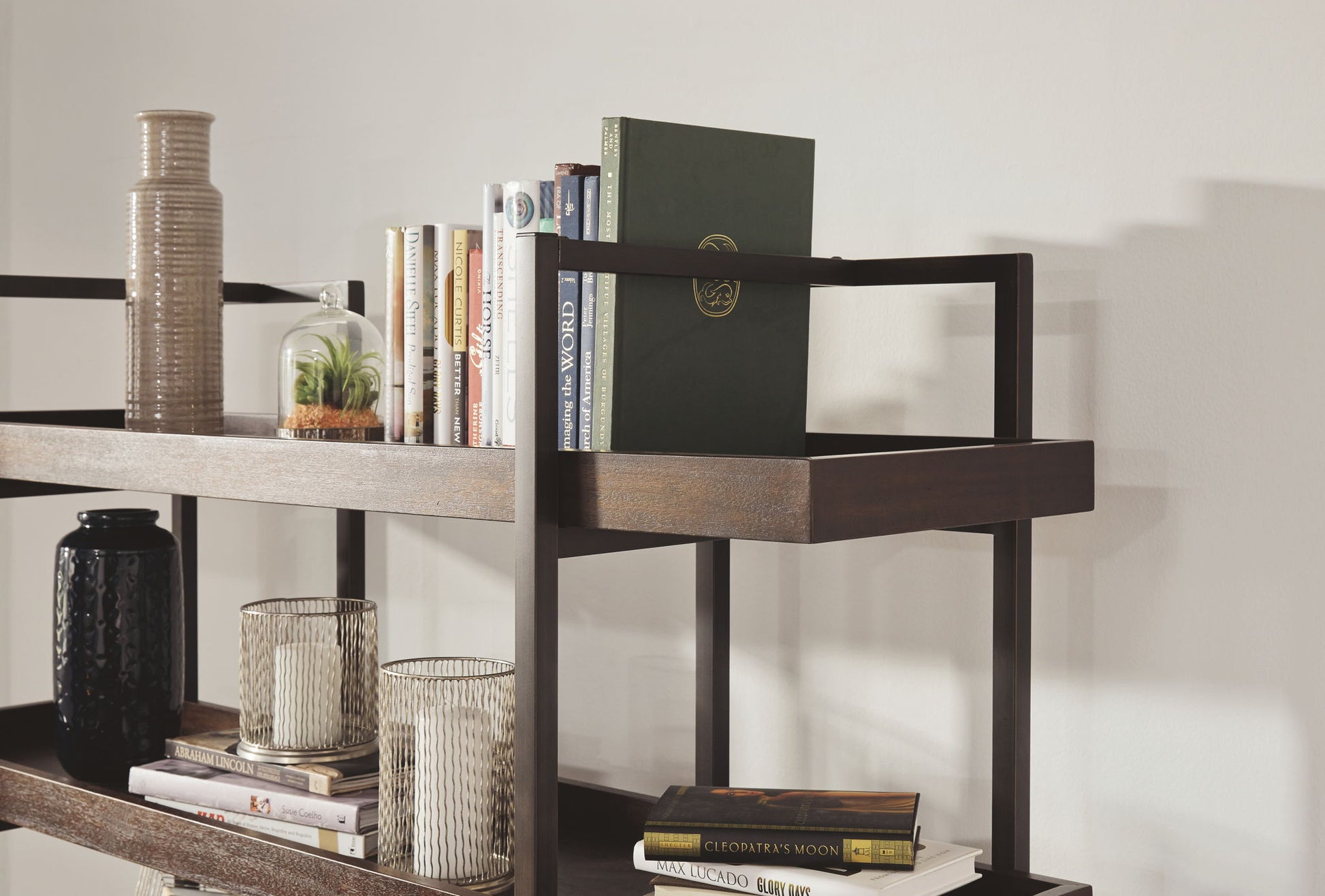Starmore - Brown - Bookcase - Hornell Furniture Outlet