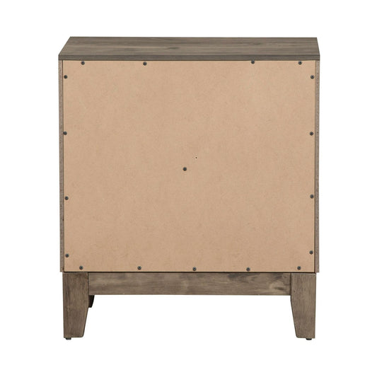 Ridgecrest - 2 Drawer Nightstand - Light Brown - Hornell Furniture Outlet