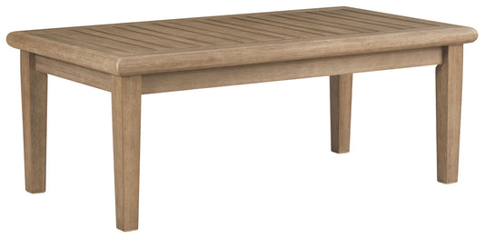 Gerianne - Brown - Rectangular Cocktail Table - Hornell Furniture Outlet