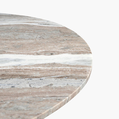 Kaleidoscope - Pedestal Table - Brown - Hornell Furniture Outlet