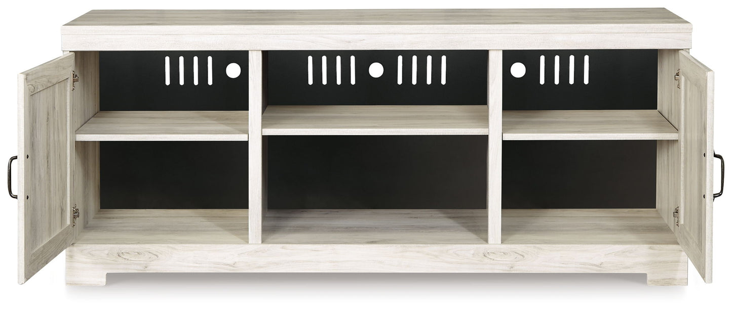 Bellaby - TV Stand W/Fireplace Option - Hornell Furniture Outlet