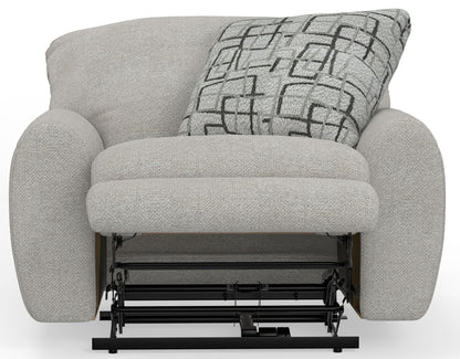 Maxwell - Power Deep Seat Lay Flat Recliner - Hornell Furniture Outlet