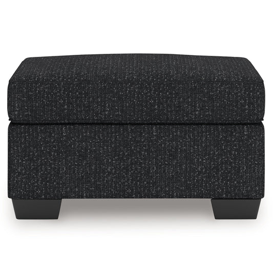 Jasmine Peaks - Coal - Ottoman - Hornell Furniture Outlet