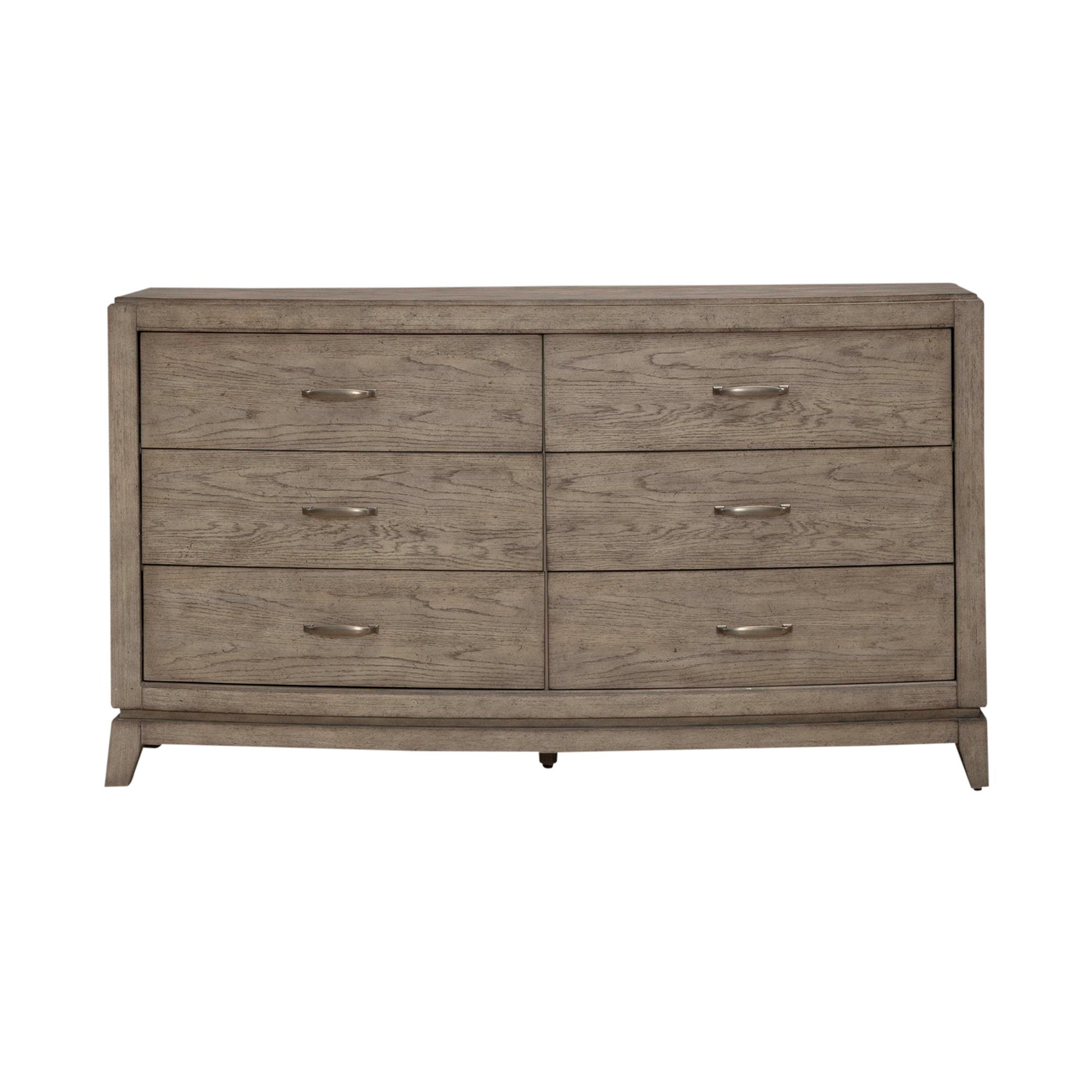 Avalon - 6 Drawer Dresser - Burnished Beige - Hornell Furniture Outlet