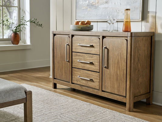 Cabalynn - Light Brown - Dining Room Server - Hornell Furniture Outlet