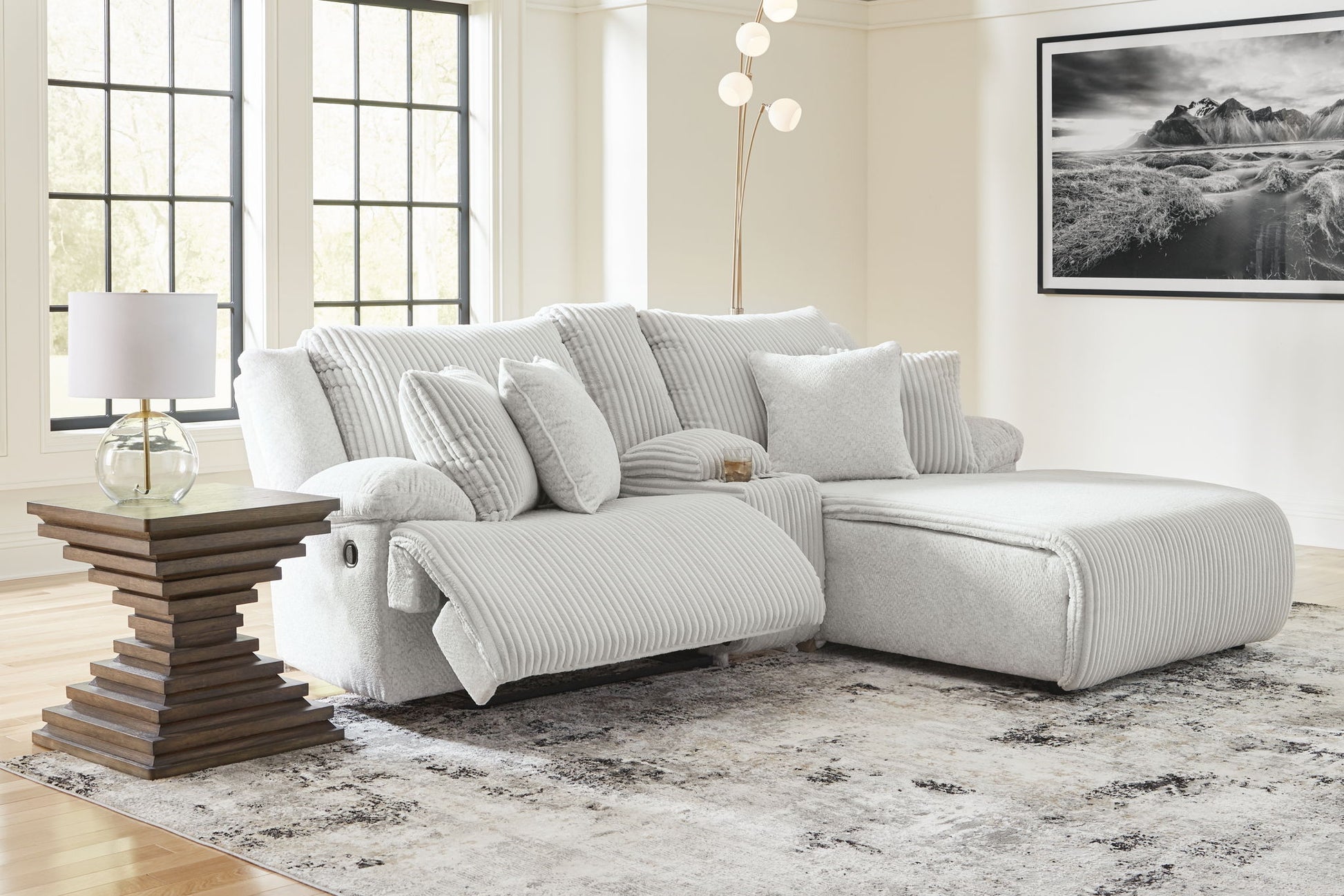 Top Tier - Reclining Sectional - Hornell Furniture Outlet
