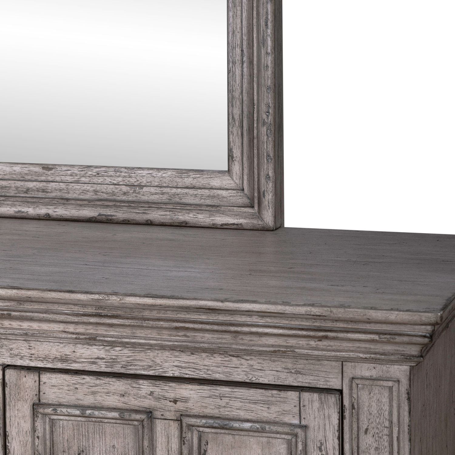 Big Valley - Dresser & Mirror - Hornell Furniture Outlet