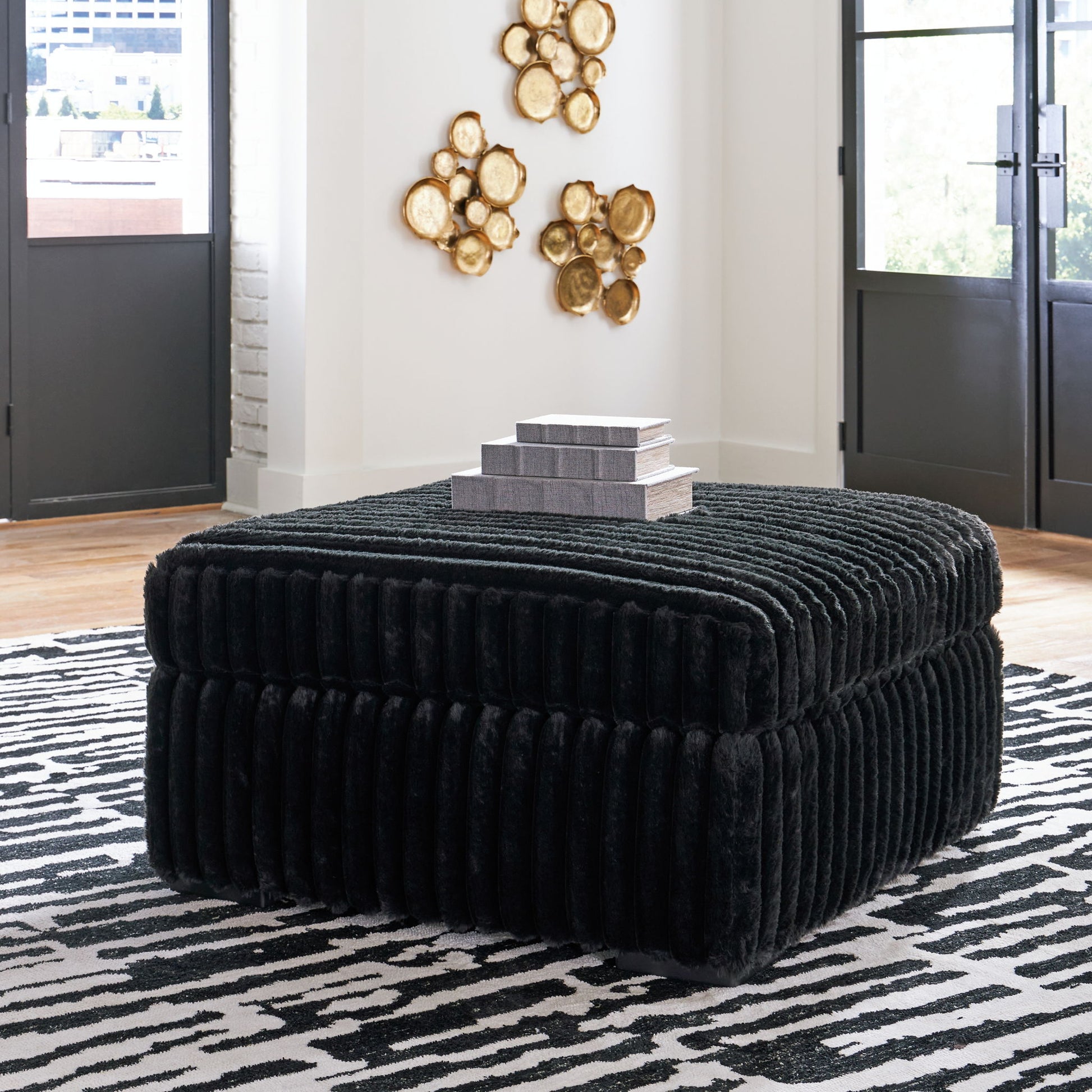 Midnight - Madness - Sectional Set - Hornell Furniture Outlet