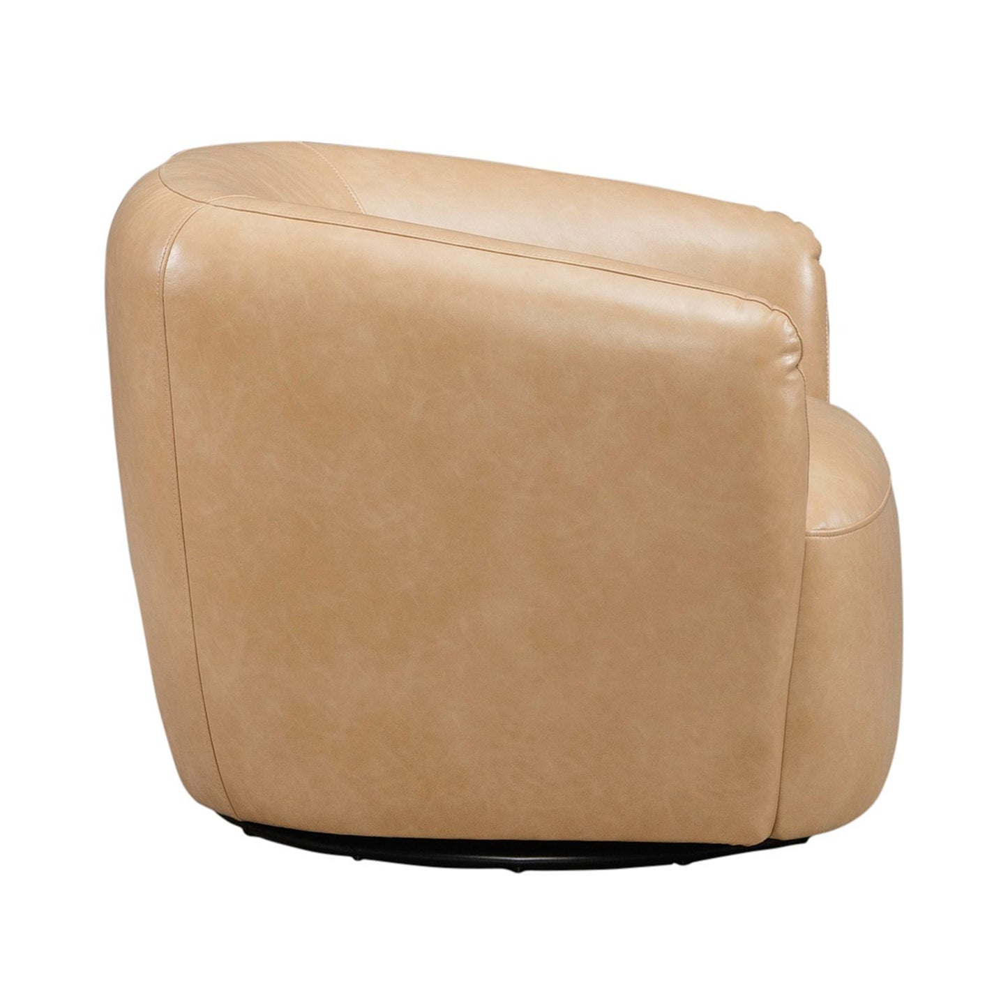 Donovan - Upholstered Swivel Accent Chair - Tan - Hornell Furniture Outlet