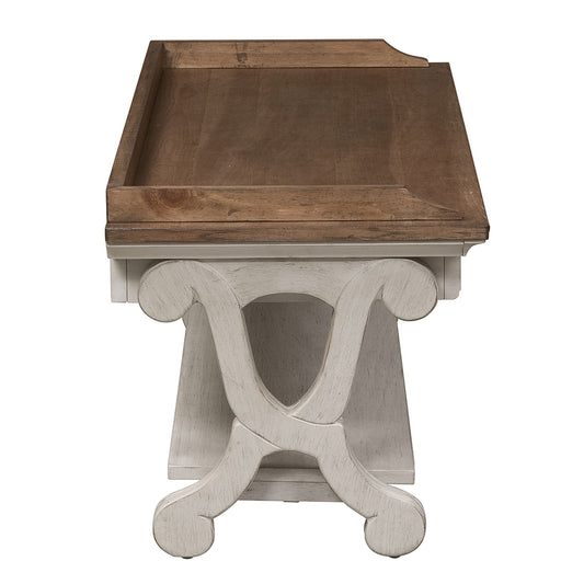 Farmhouse Reimagined - Bed Bench - White - Hornell Furniture Outlet