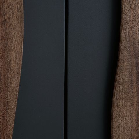 Welby - Brown / Charcoal - Accent Cabinet - Hornell Furniture Outlet