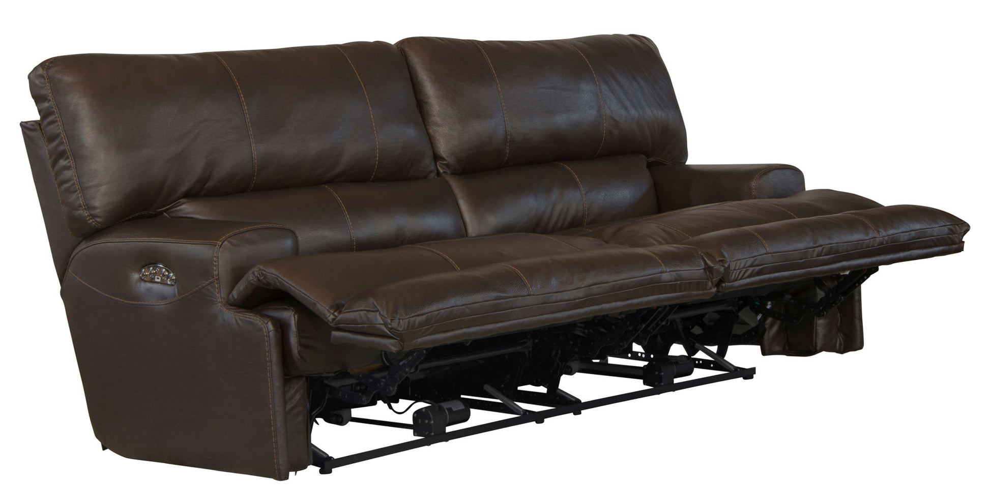 Wembley - Power Headrest Power Lay Flat Reclining Sofa - Hornell Furniture Outlet