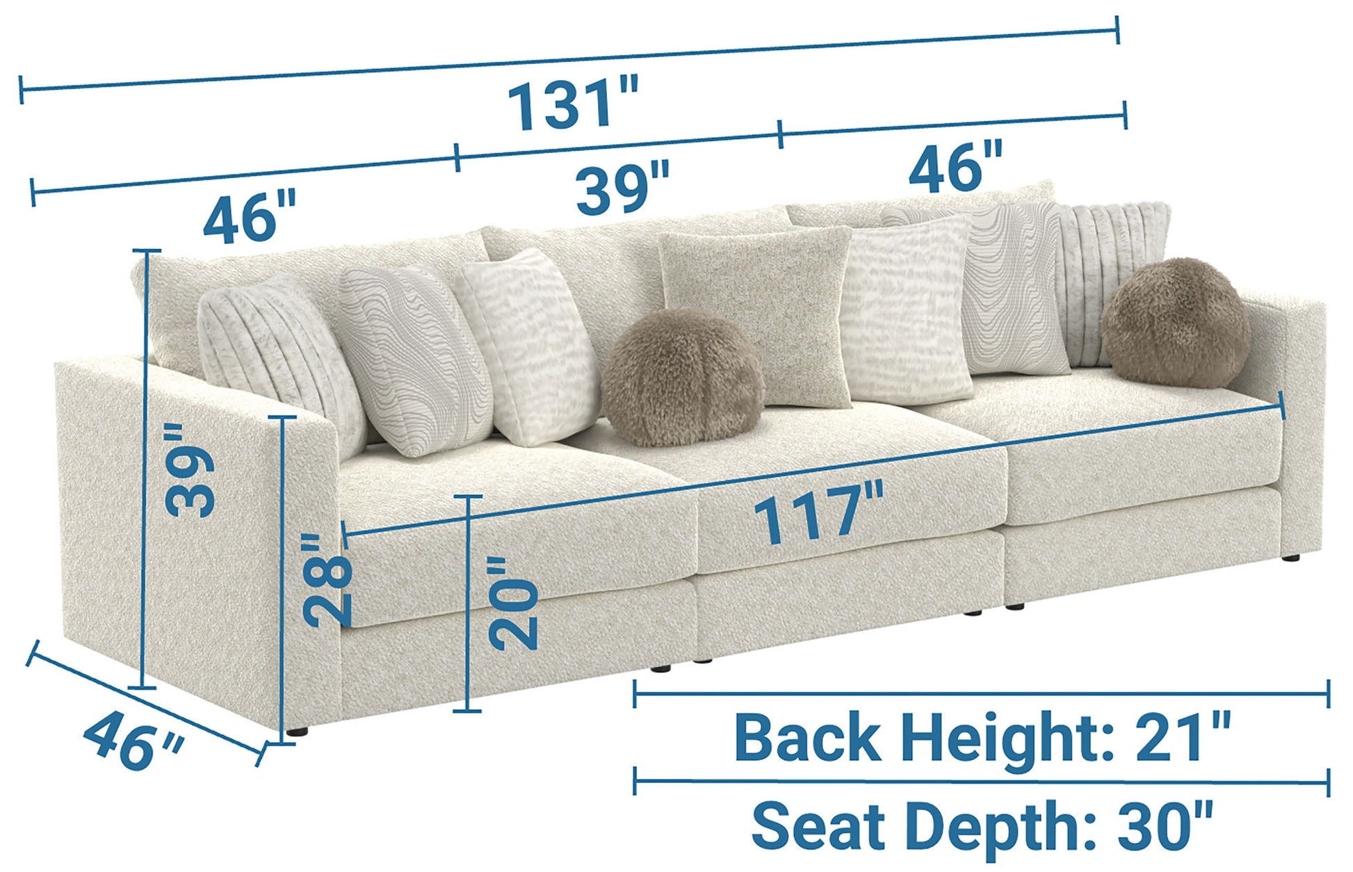 Ritzy - Modular Sofa - Hornell Furniture Outlet