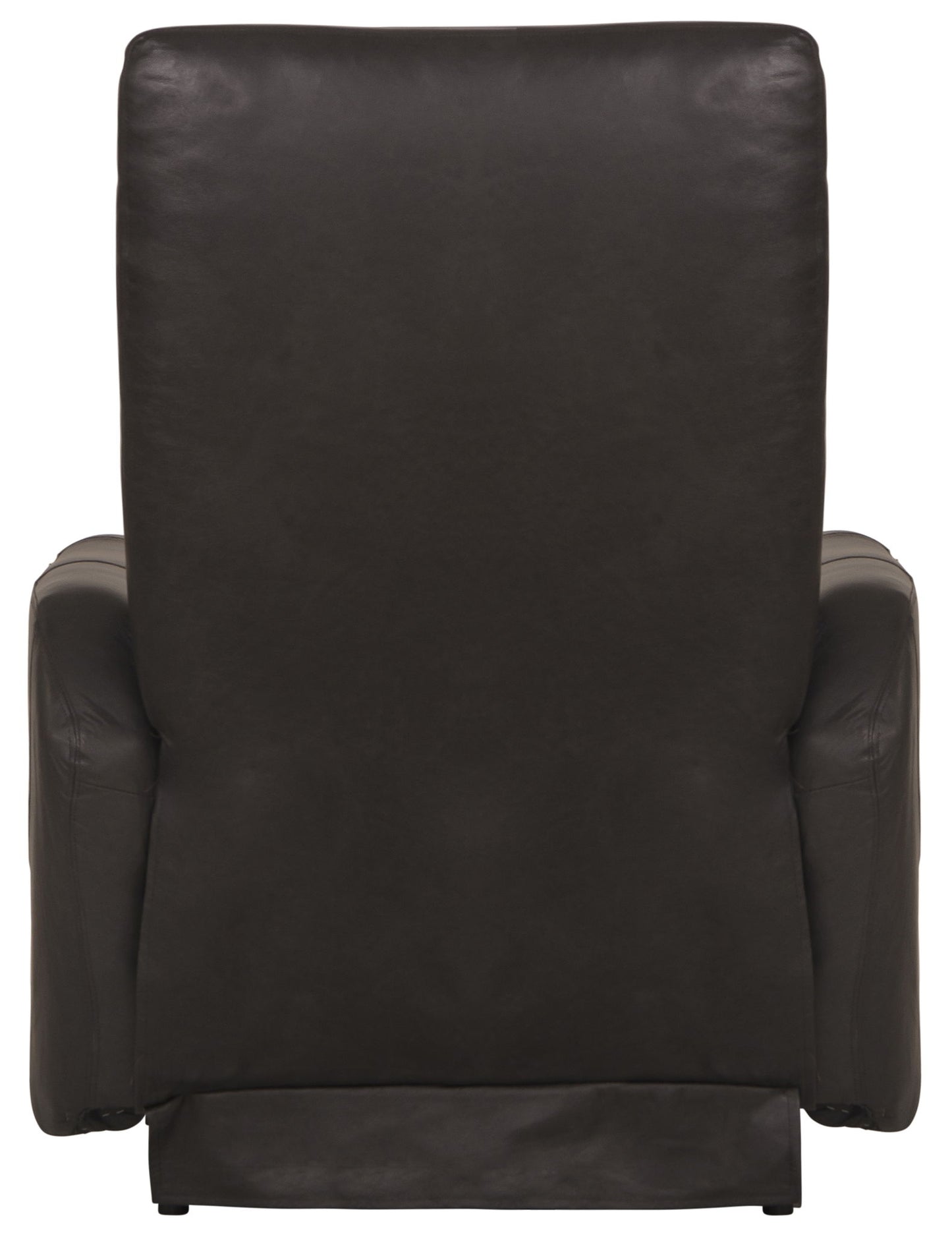 Bosa - Leather Power Recliner - Charcoal - Hornell Furniture Outlet