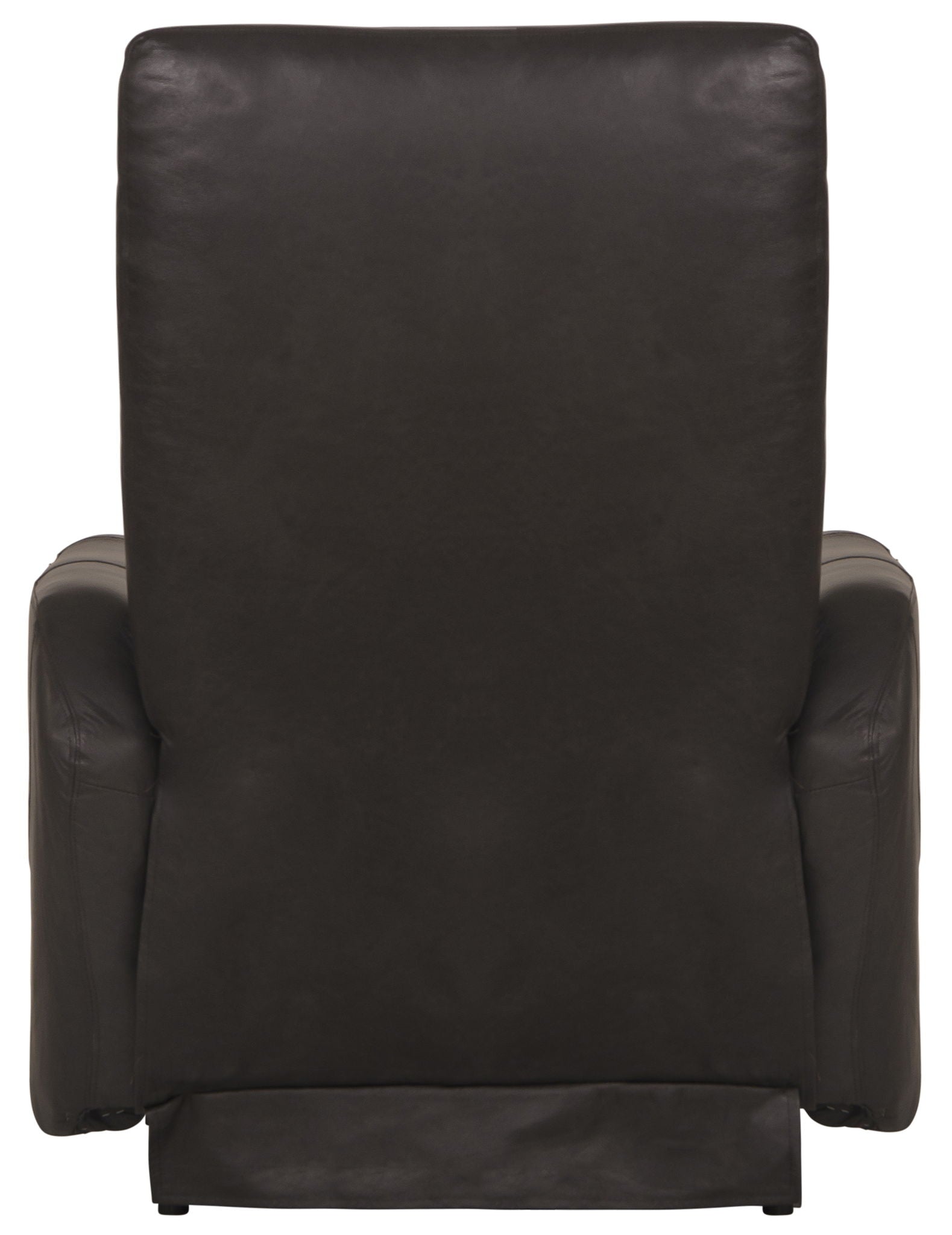 Bosa - Leather Power Recliner - Charcoal - Hornell Furniture Outlet