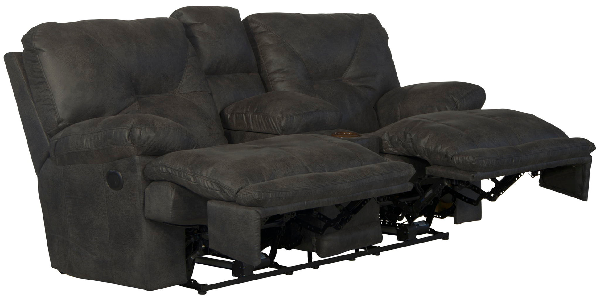 Voyager - Lay Flat Console Reclining Loveseat - Hornell Furniture Outlet
