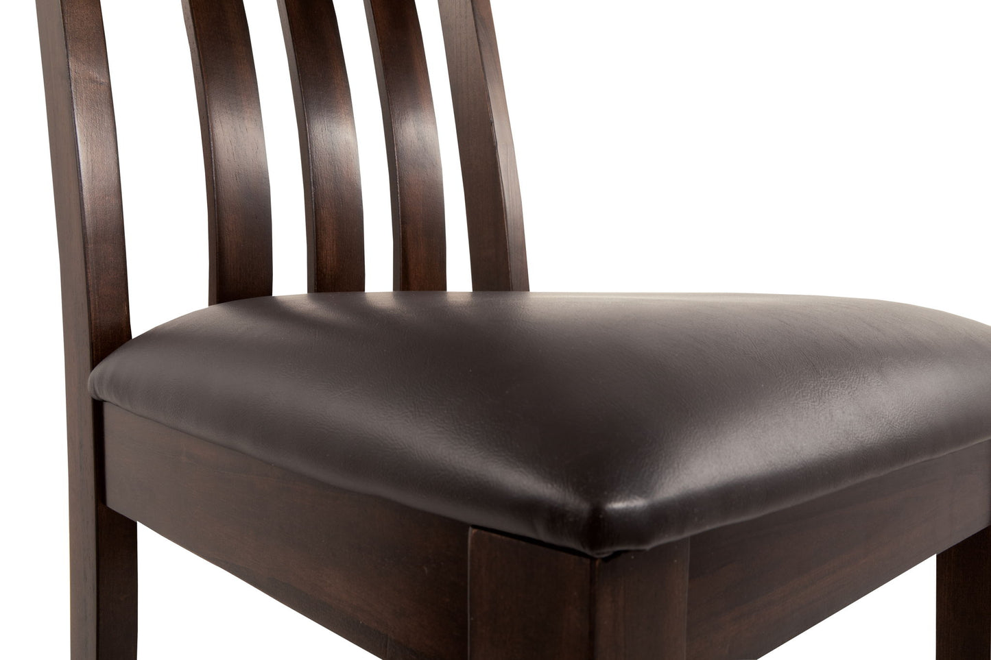 Haddigan - Dining UPH Side Chair (Set of 2) - Dark Brown - Hornell Furniture Outlet