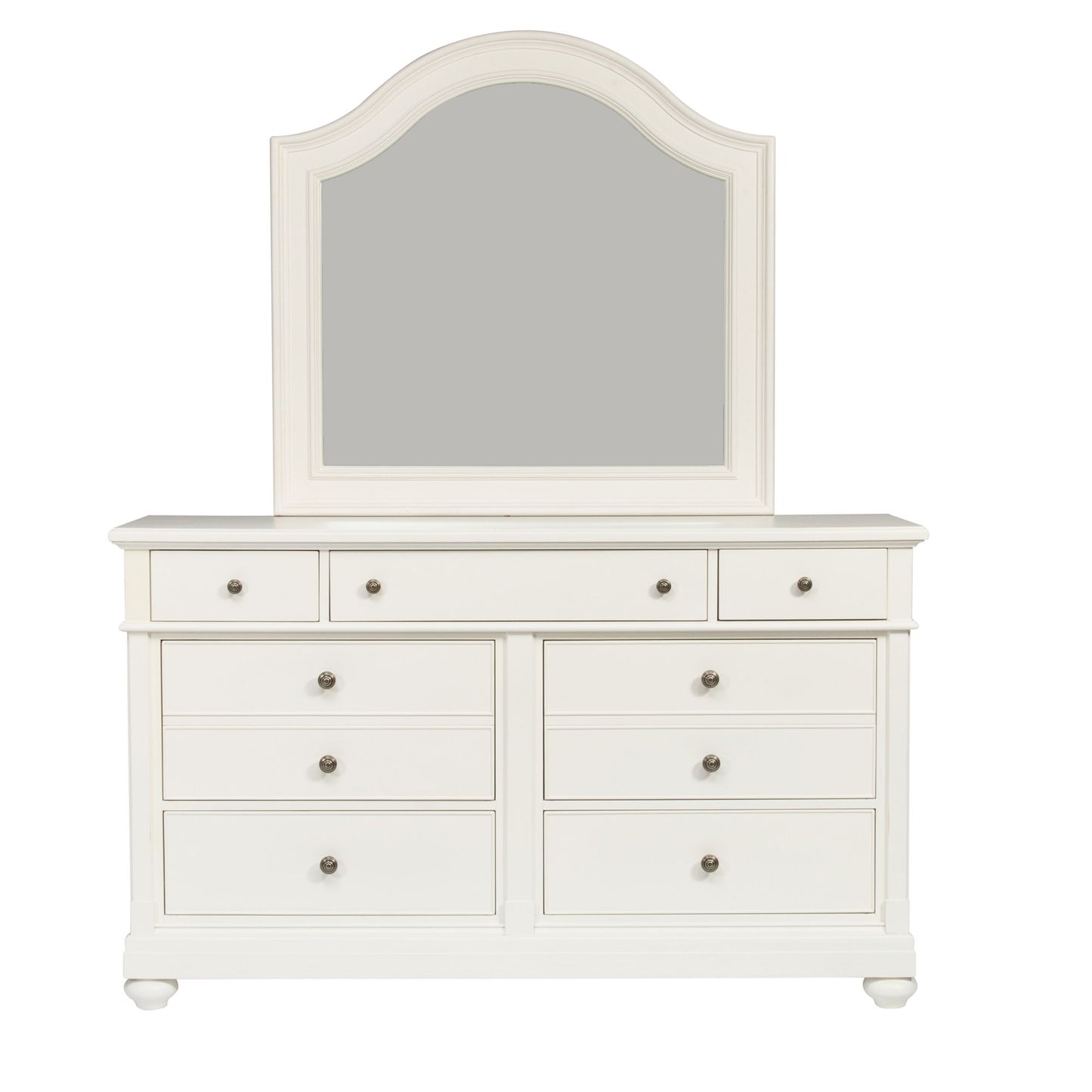 Harbor View - 7 Drawer Dresser - White - Hornell Furniture Outlet