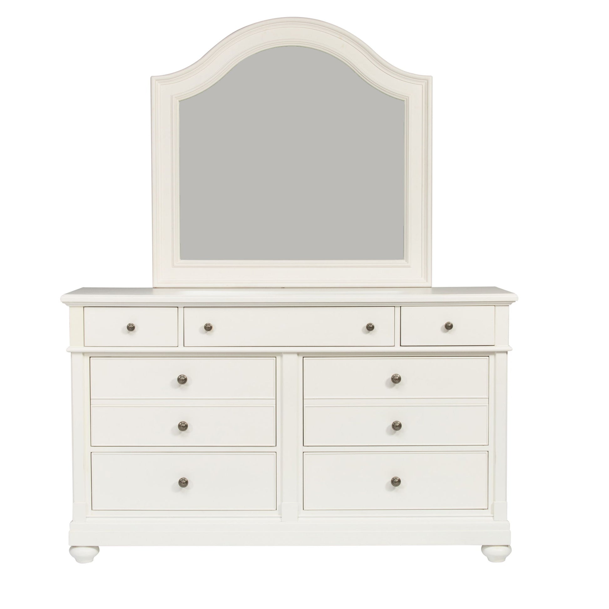 Harbor View - 7 Drawer Dresser - White - Hornell Furniture Outlet