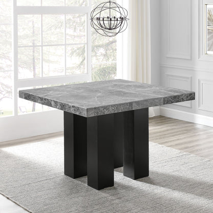 Camila - Square Counter Dining Set - Gray Top - Hornell Furniture Outlet