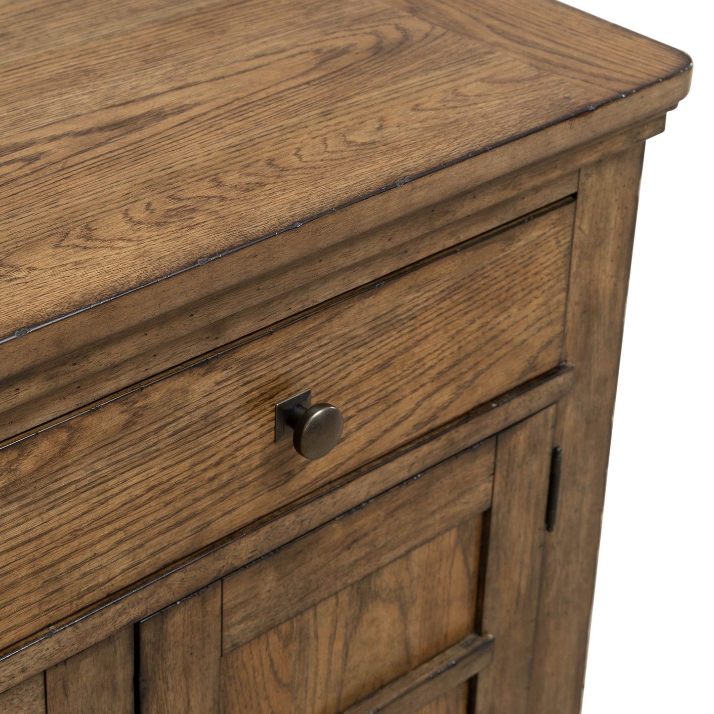 Carolina Park - Server - Brown - Hornell Furniture Outlet