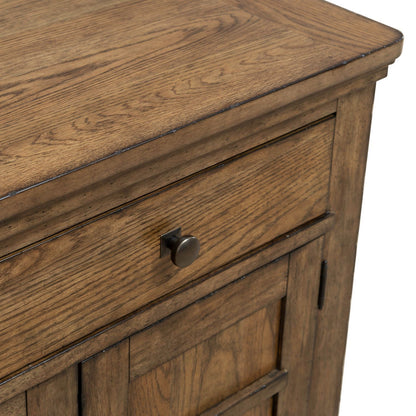 Carolina Park - Server - Brown - Hornell Furniture Outlet