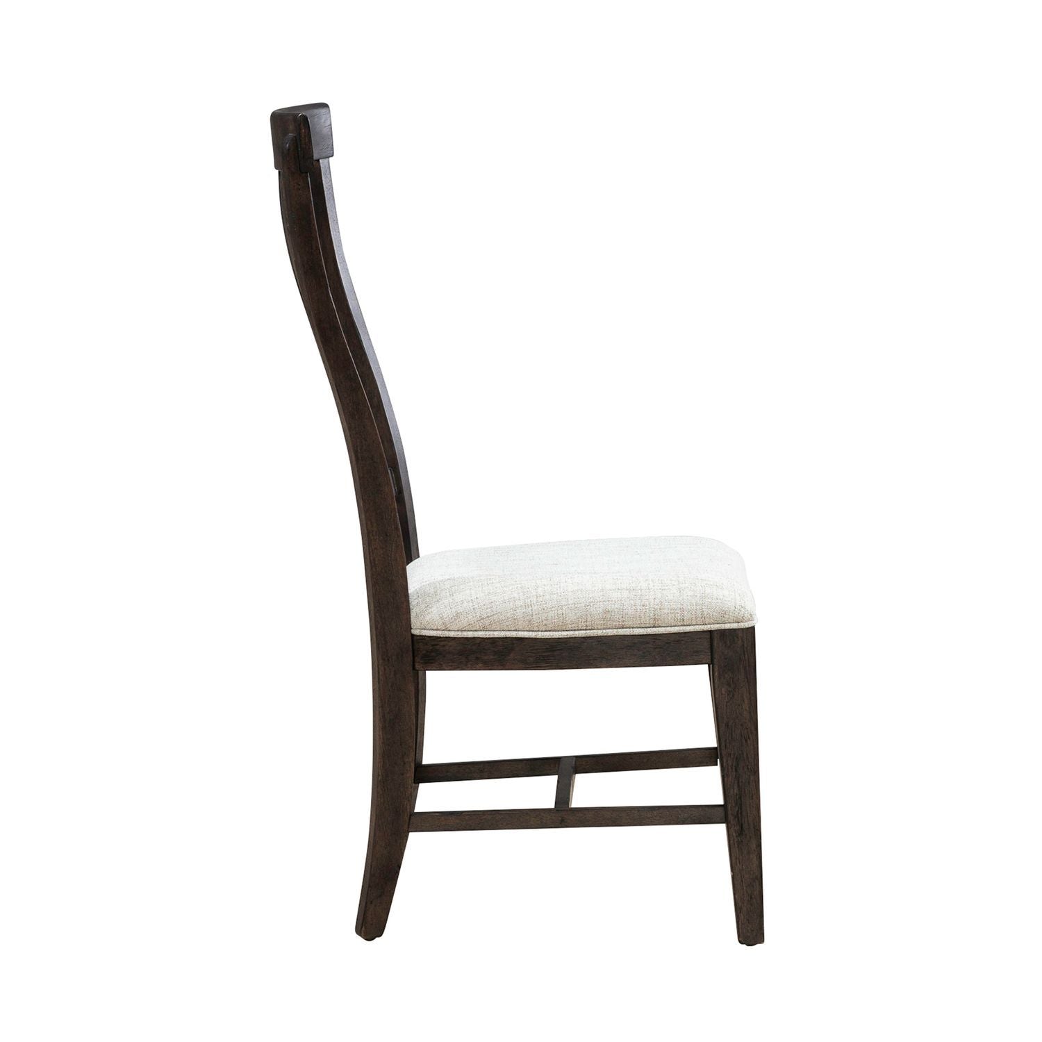 Grant Park - Slat Back Side Chair (RTA) - Brown - Hornell Furniture Outlet