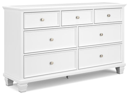 Fortman - White - Dresser - Hornell Furniture Outlet