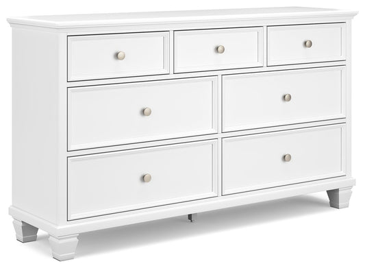 Fortman - White - Dresser - Hornell Furniture Outlet