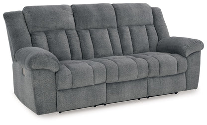 Tip - off - Power Reclining Sofa With Adj Headrest - Hornell Furniture Outlet