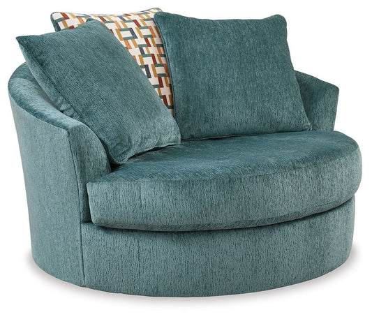 Laylabrook - Oversized Swivel Accent Chair - Hornell Furniture Outlet