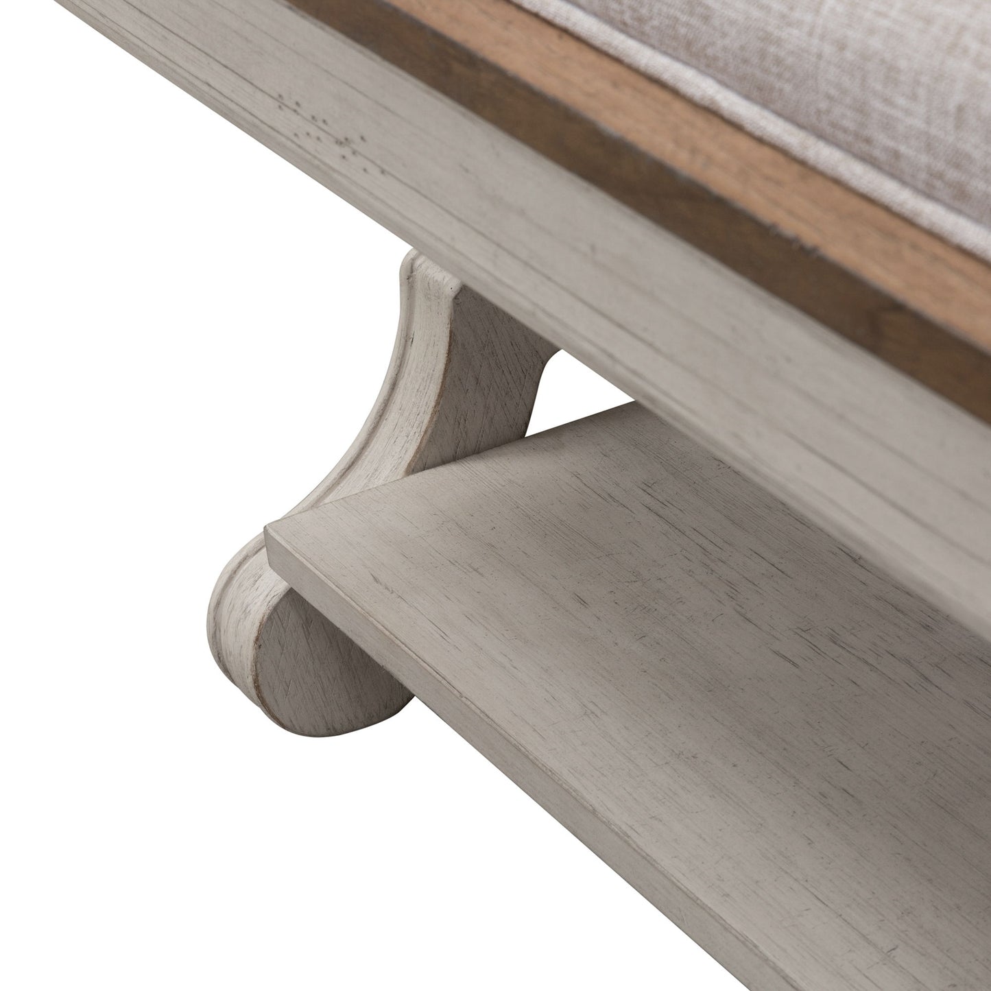 Farmhouse Reimagined - Bed Bench - White - Hornell Furniture Outlet