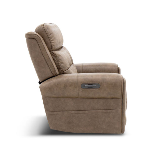 South Bend - Panel Back Side Chair (RTA) - Brown - Hornell Furniture Outlet