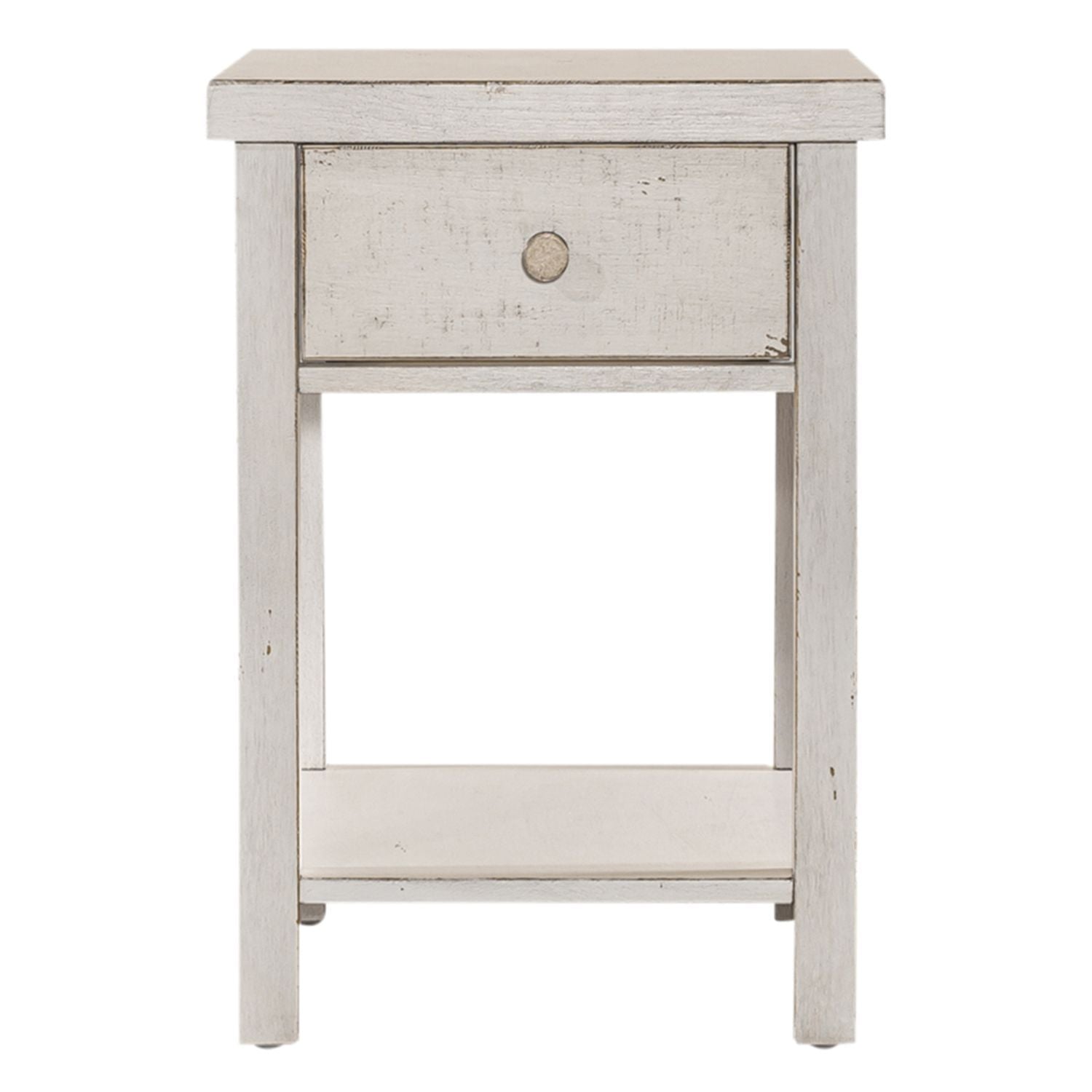 Modern Farmhouse - Drawer Chair Side Table - Hornell Furniture Outlet