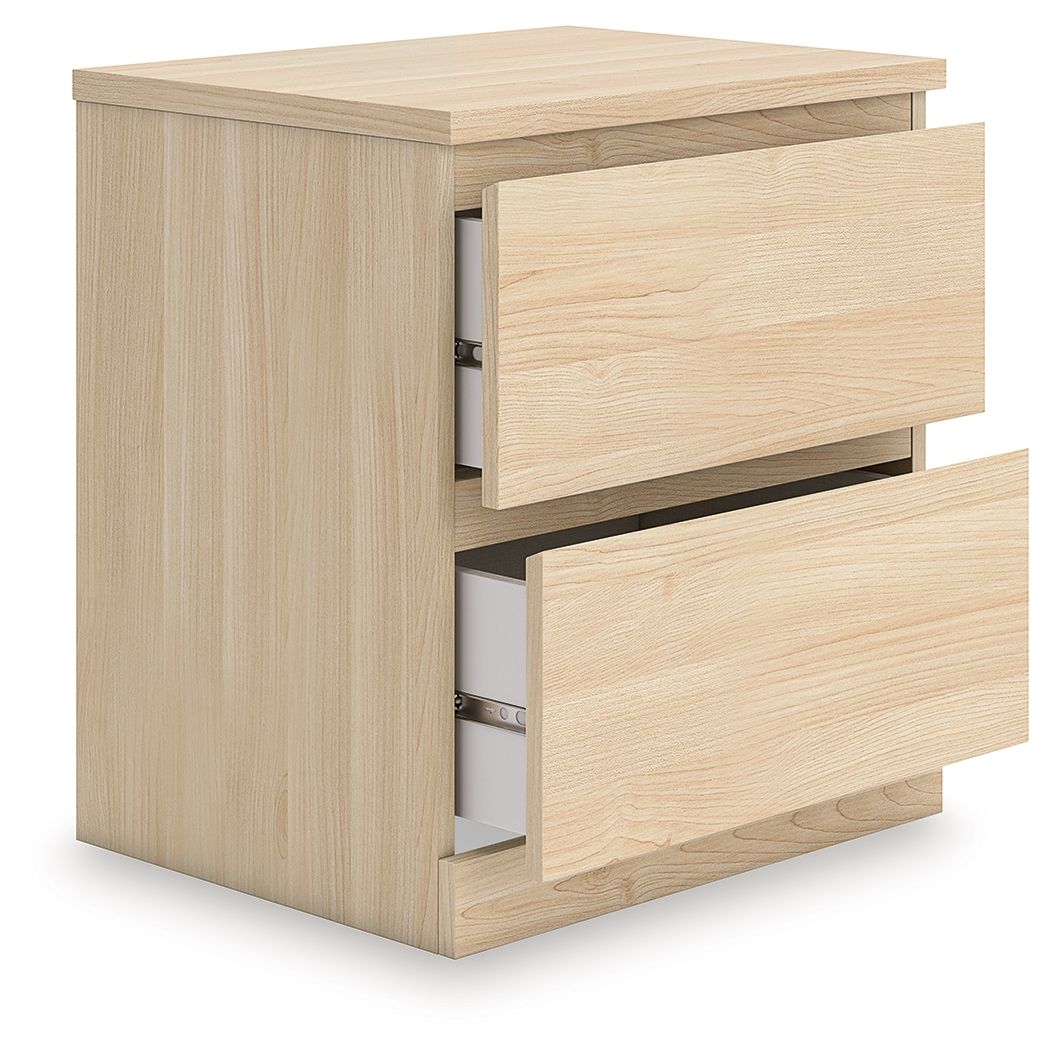 Onita - Two Drawer Night Stand - Hornell Furniture Outlet