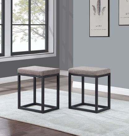 Yukon - 3 Piece Counter Bar Set - Dark Brown - Hornell Furniture Outlet