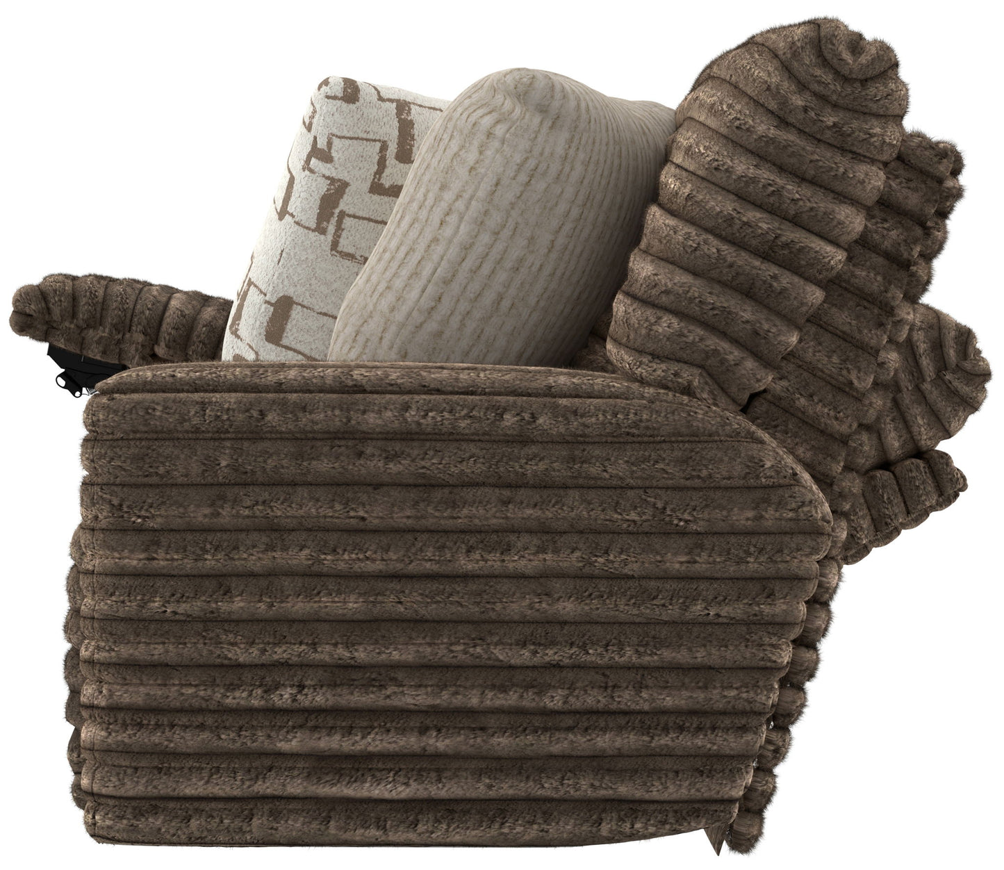 Lynx - Power Reclining Console Loveseat With Zero Gravity - Hornell Furniture Outlet