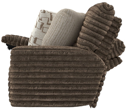 Lynx - Power Reclining Console Loveseat With Zero Gravity - Hornell Furniture Outlet