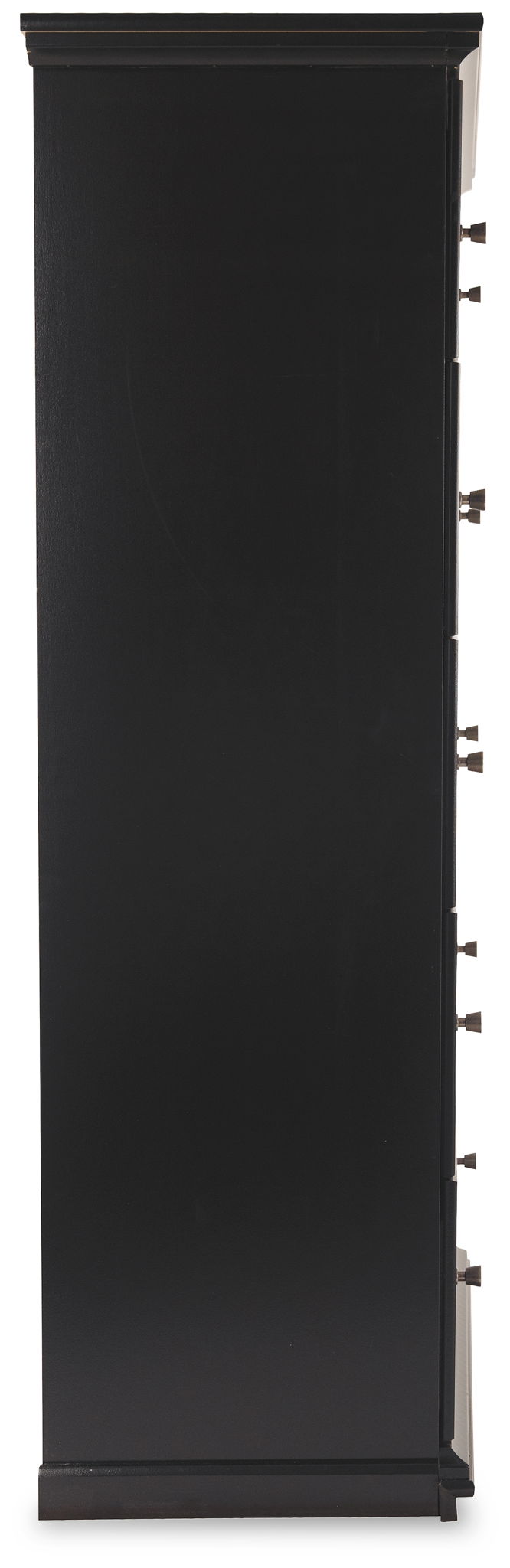Maribel - Black - Five Drawer Chest - Hornell Furniture Outlet