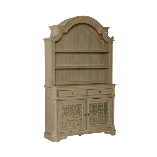 Magnolia Manor - Hutch & Buffet - Hornell Furniture Outlet