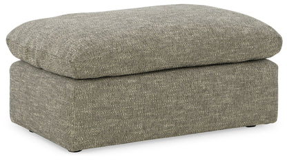 Dramatic - Granite - Ottoman - Hornell Furniture Outlet